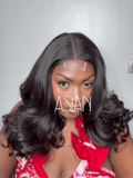 KIMIE 18" 2X6 HD CLOSURE WIG RAW HAIR VIETNAM